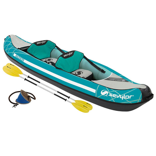 Coleman Sevylor Madison Kit - Comfortabele 2-Persoons Kayak met Complete Uitrusting - Bivakshop