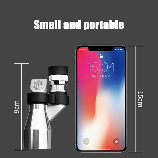 Compacte 8x20 Monoculaire telescoop - Waterdicht - BAK4 Prisma- Smartphone Houder - Bivakshop