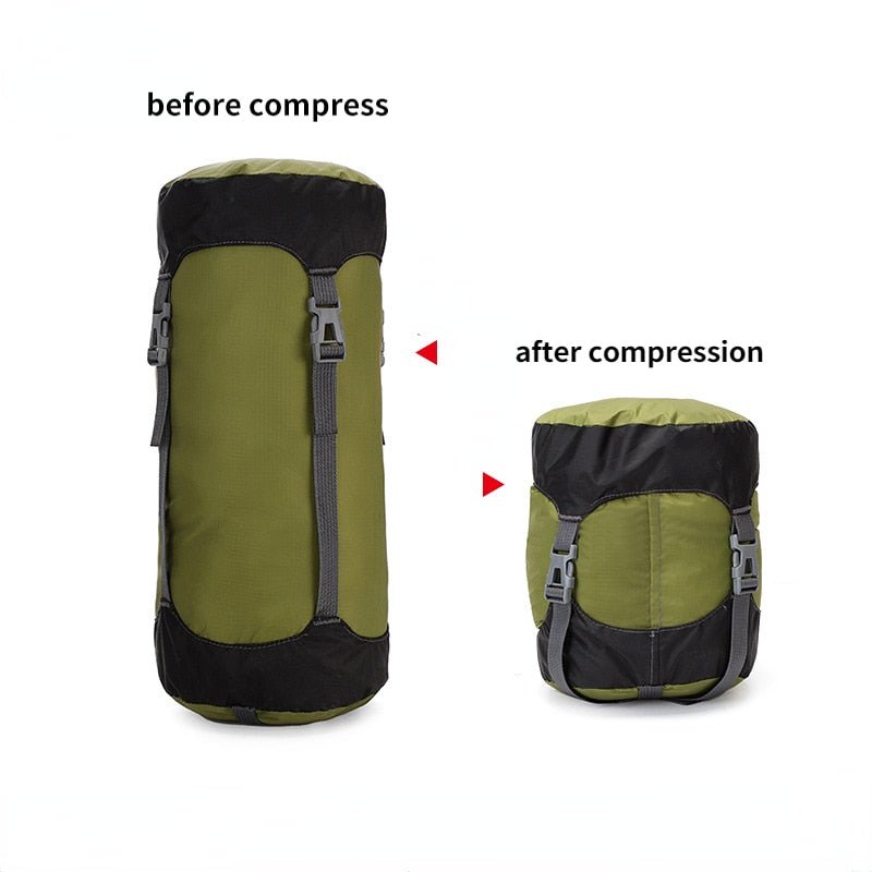 Compacte outdoor opbergzak voor slaapzakken - Reisvriendelijke compressiezak - Bivakshop