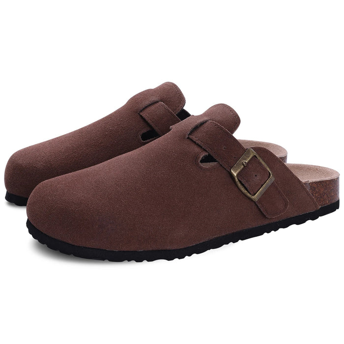 Comwarm fashion dames suède muiltje - Binnenzool Sandalen - Sloffen - Bivakshop
