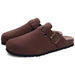 Comwarm fashion dames suède muiltje - Binnenzool Sandalen - Sloffen - Bivakshop