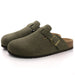 Comwarm fashion dames suède muiltje - Binnenzool Sandalen - Sloffen - Bivakshop