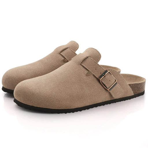 Comwarm fashion dames suède muiltje - Binnenzool Sandalen - Sloffen - Bivakshop