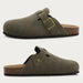 Comwarm fashion dames suède muiltje - Binnenzool Sandalen - Sloffen - Bivakshop