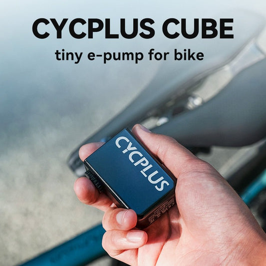 CYCPLUS Cube Mini draagbare pomp voor fiets - Draadloze lucht pomp - Bivakshop