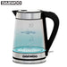 Daewoo SYM-1328: Glazen Waterkoker - 1,7 liter - Bivakshop