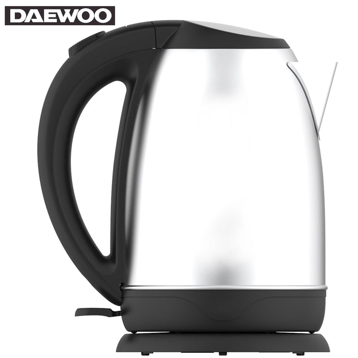Daewoo SYM-1335: roestvrijstalen draadloze waterkoker - Bivakshop