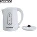 Daewoo SYM-1342: BPA-vrije plastic draadloze waterkoker - 1,7 liter - Bivakshop