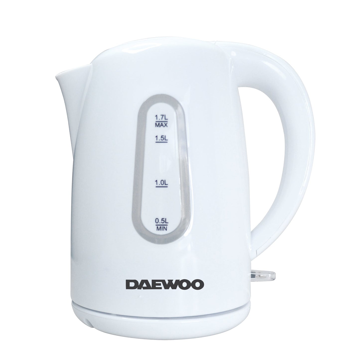 Daewoo SYM-1342: BPA-vrije plastic draadloze waterkoker - 1,7 liter - Bivakshop