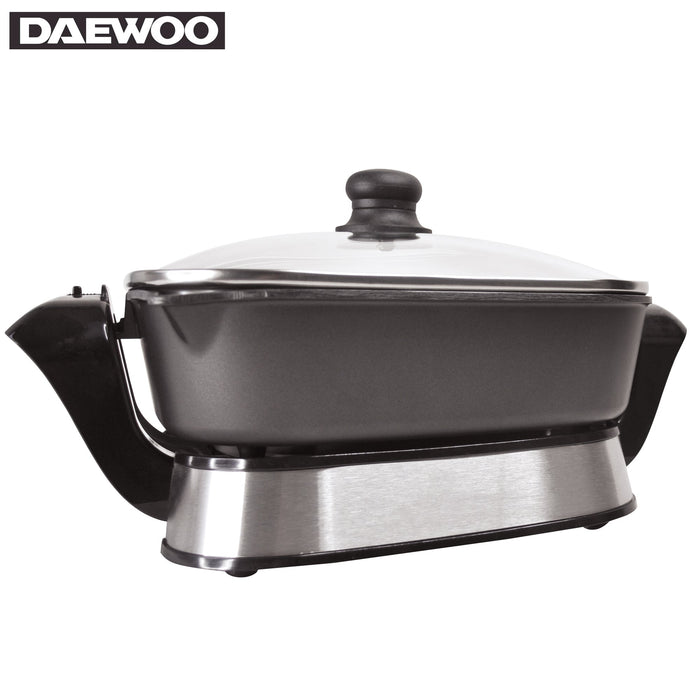 Daewoo SYM-1434: Elektrische wok grill - Bivakshop