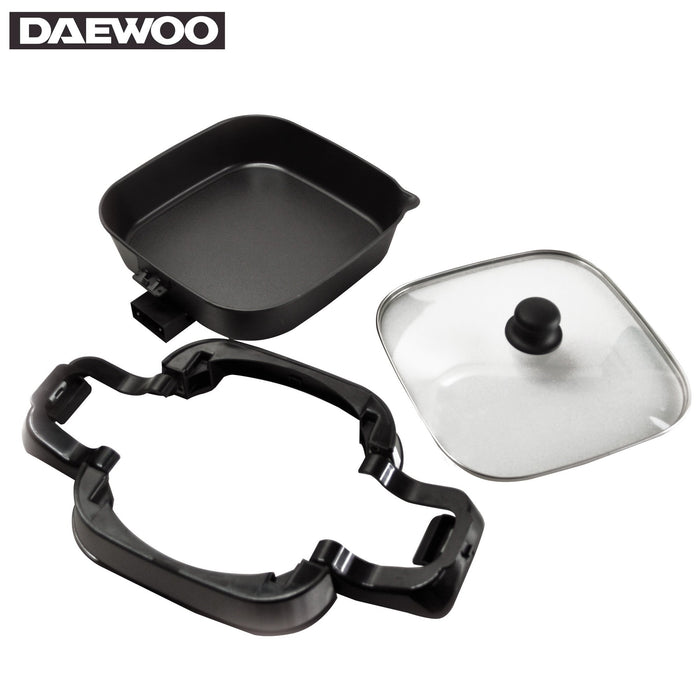 Daewoo SYM-1434: Elektrische wok grill - Bivakshop