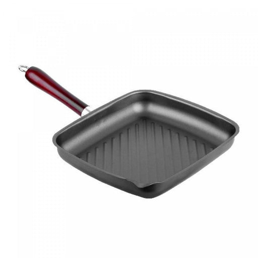 Dekassa DK-3654: Vierkante Bakplaat en Grill met Anti-aanbaklaag - Bivakshop