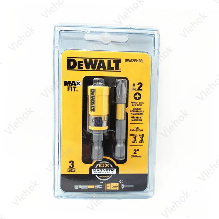 DEWALT DWA2PH2SL MAXFIT schroevendraaier bits 2" impact driver philips bit set - Bivakshop