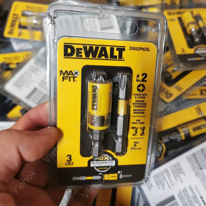 DEWALT DWA2PH2SL MAXFIT schroevendraaier bits 2" impact driver philips bit set - Bivakshop