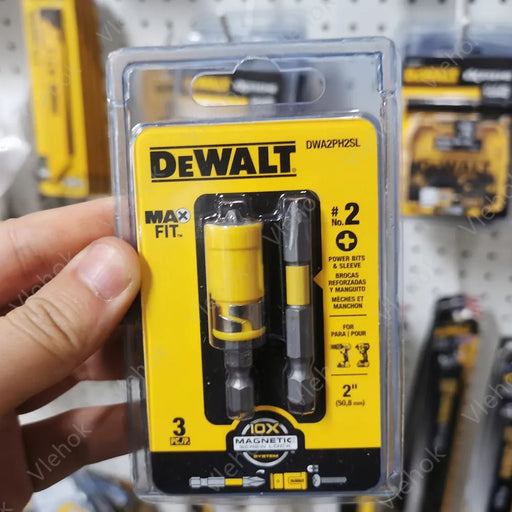DEWALT DWA2PH2SL MAXFIT schroevendraaier bits 2" impact driver philips bit set - Bivakshop