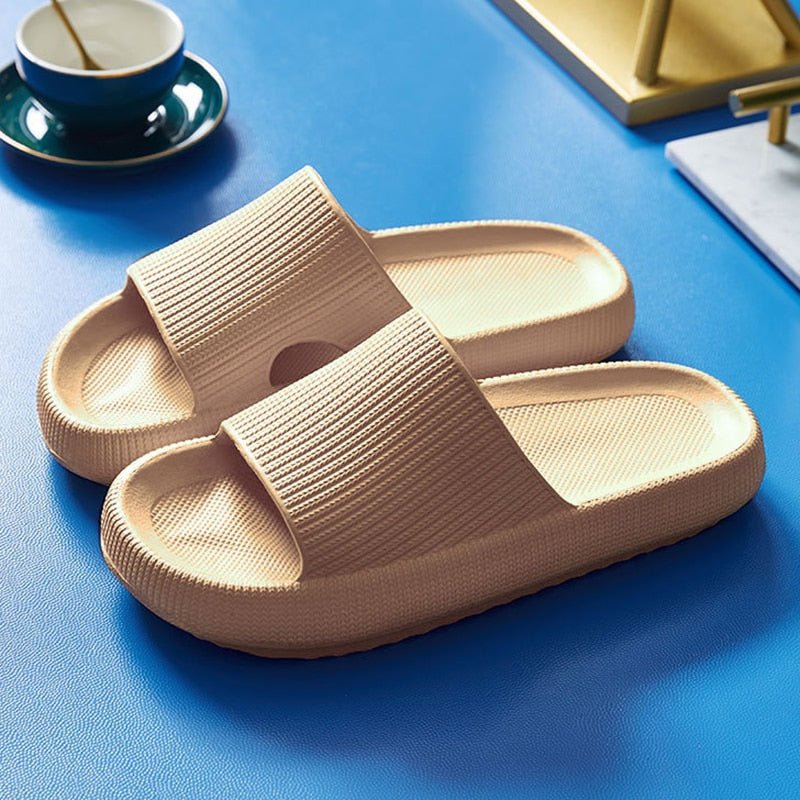 Dikke platform badkamer thuis slippers - Mode sandalen voor vrouwen - Bivakshop