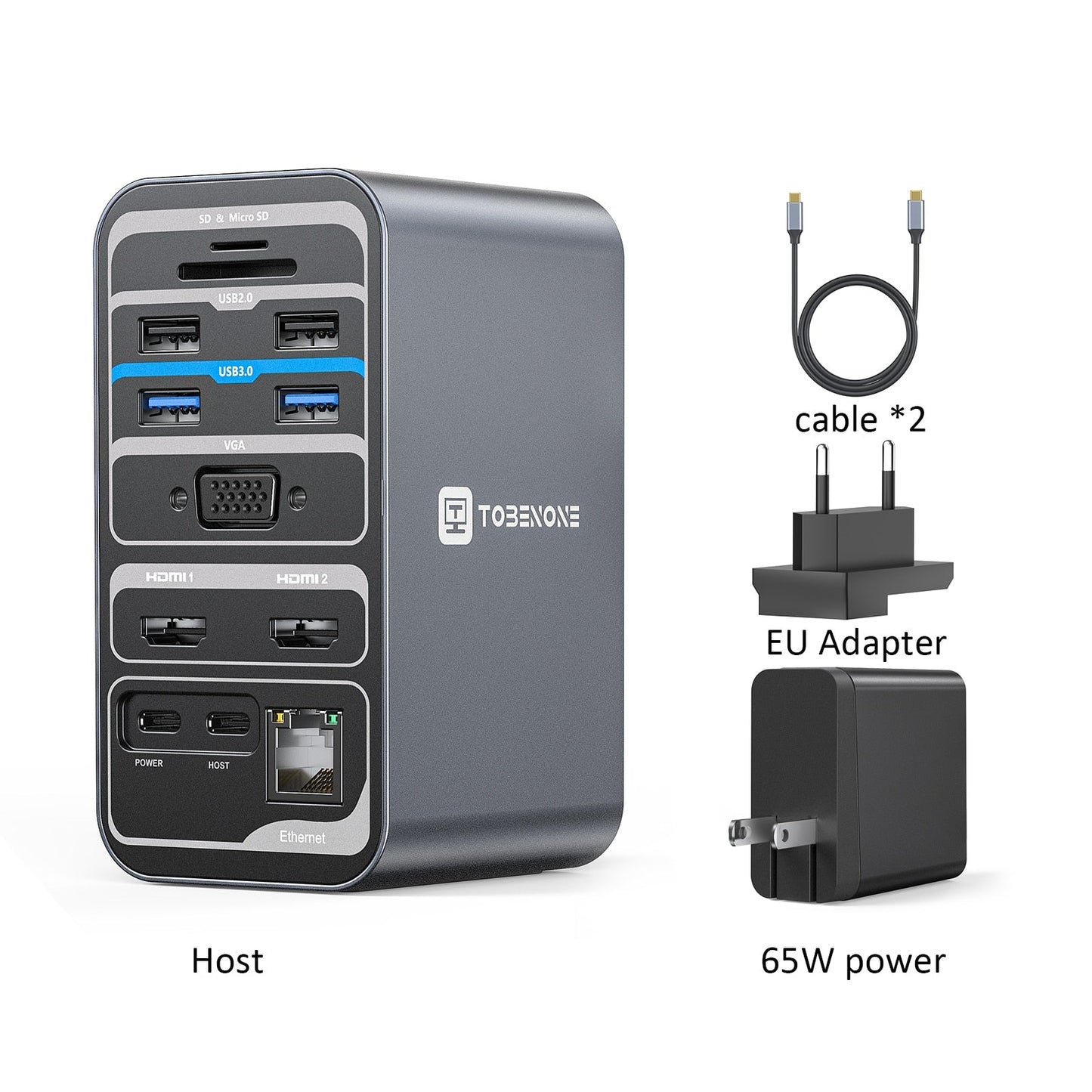 Docking station - Splitter voor window laptops - Bivakshop
