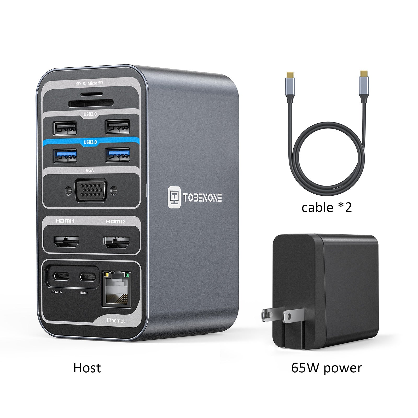 Docking station - Splitter voor window laptops - Bivakshop