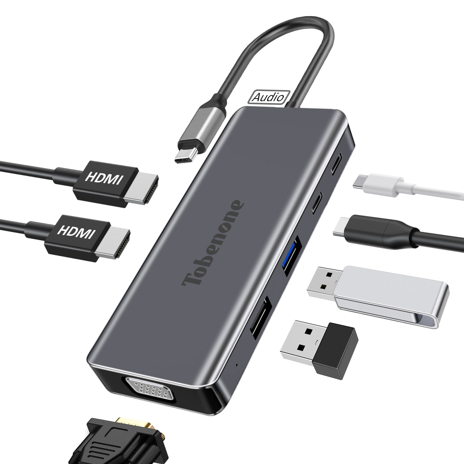 Docking station - Splitter voor window laptops - Bivakshop