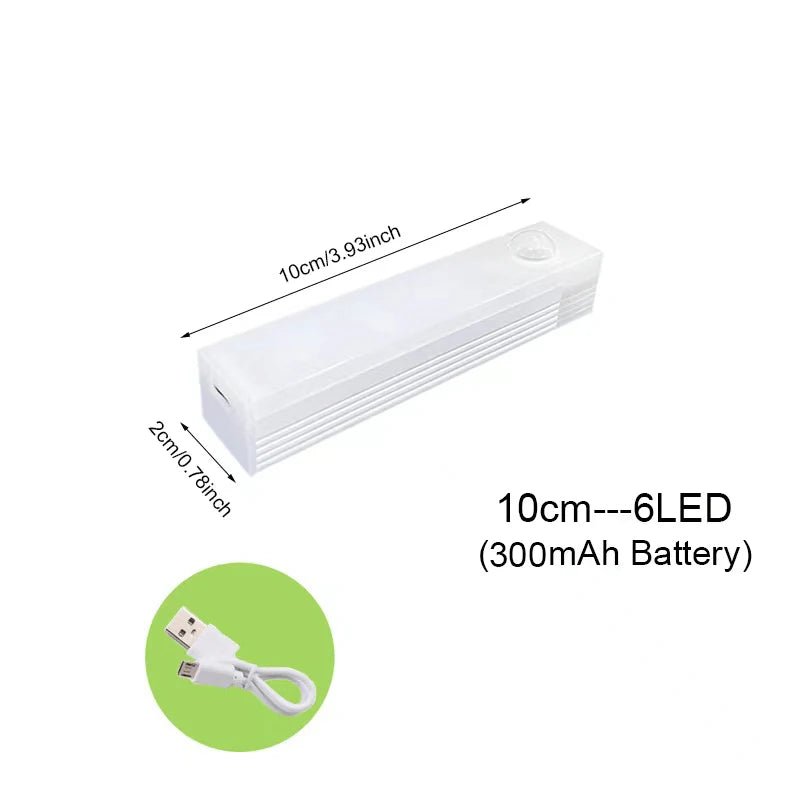 Draadloze LED bewegingssensor nachtlicht - Handig voor keuken, slaapkamer en kasten - Bivakshop