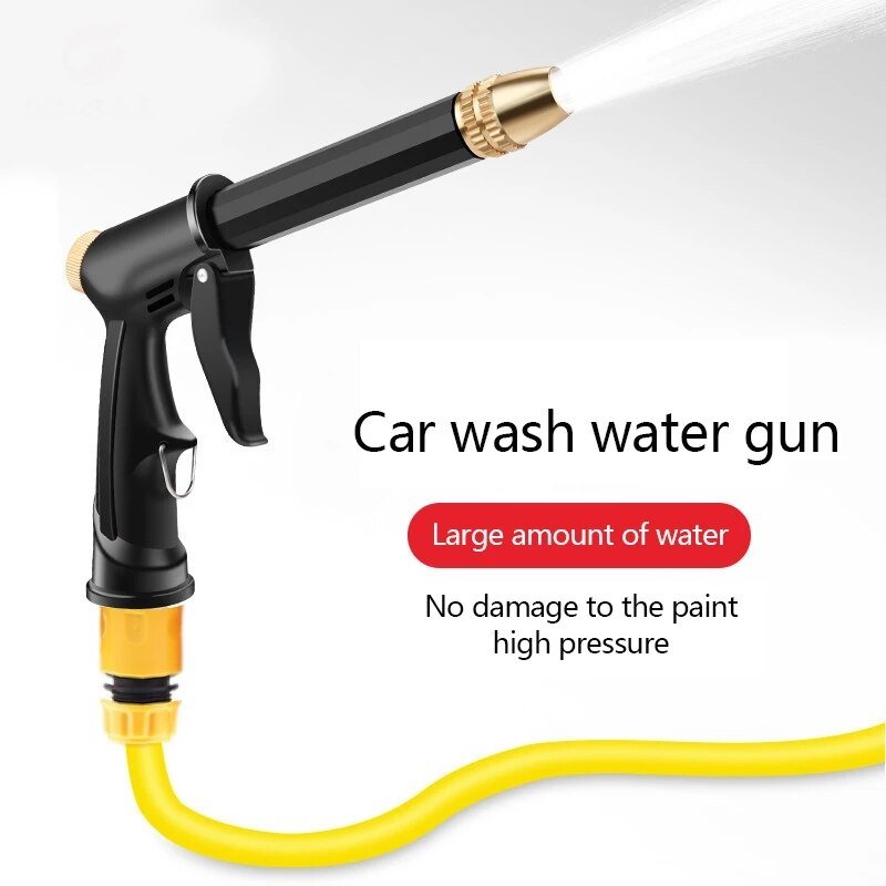 Draagbaar hoge druk waterpistool - Voor Auto wassen, tuinieren en meer! - Bivakshop