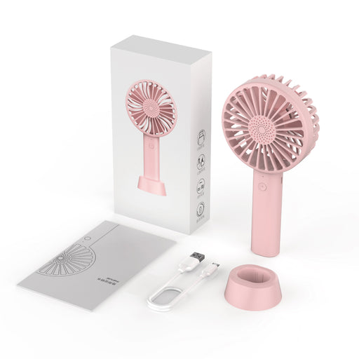 Draagbare handventilator – USB - oplaadbaar & 3 standen - Bivakshop