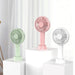 Draagbare handventilator – USB - oplaadbaar & 3 standen - Bivakshop