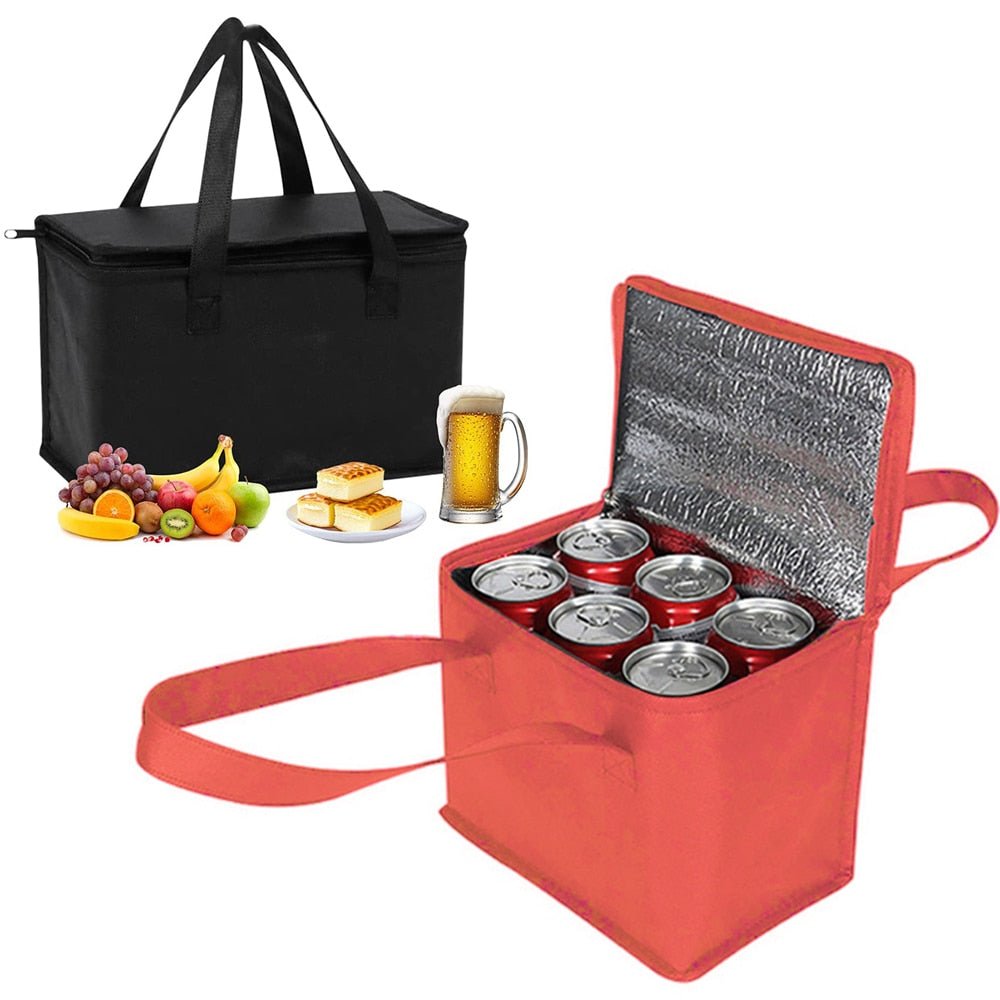Draagbare lunch koeltas - Ideaal voor picknick - 2 kleuren - Bivakshop