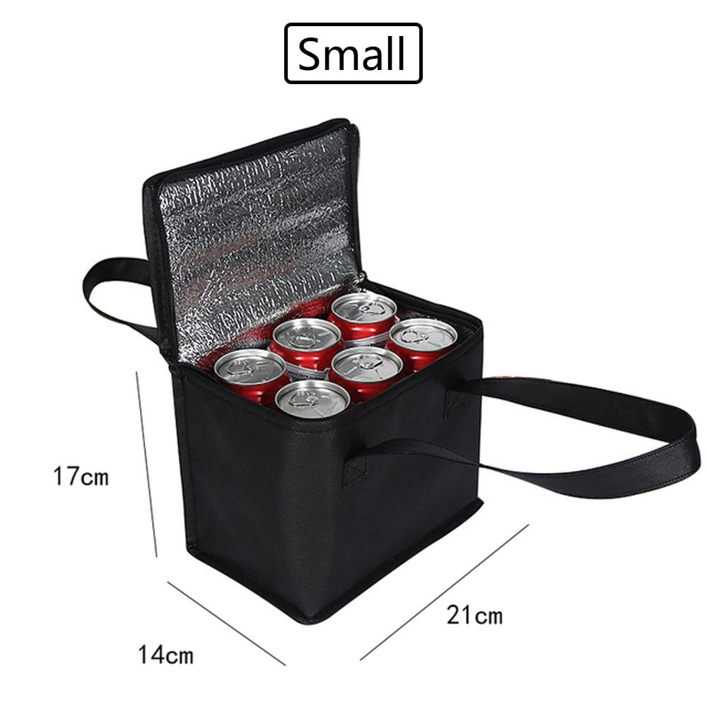 Draagbare lunch koeltas - Ideaal voor picknick - 2 kleuren - Bivakshop