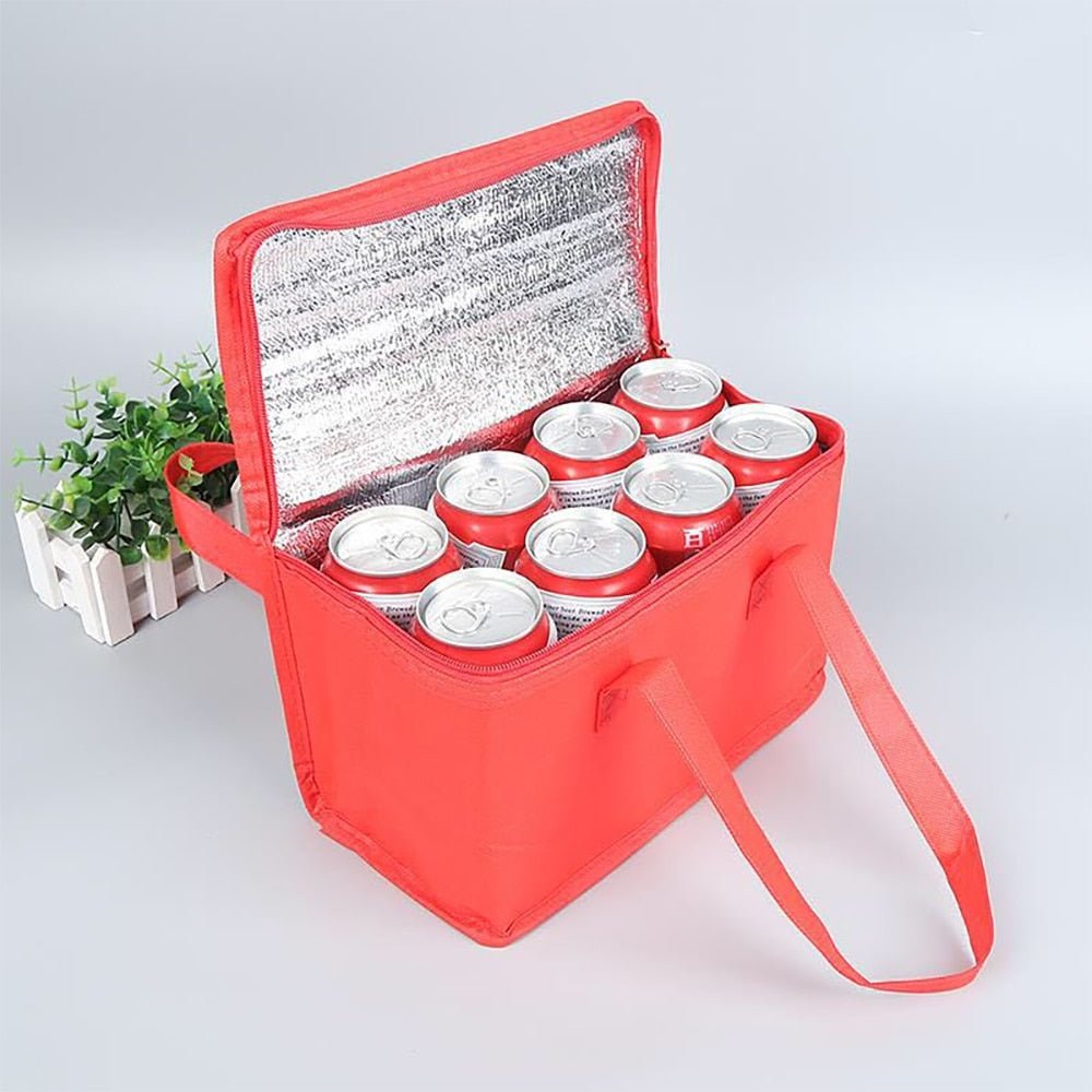 Draagbare lunch koeltas - Ideaal voor picknick - 2 kleuren - Bivakshop