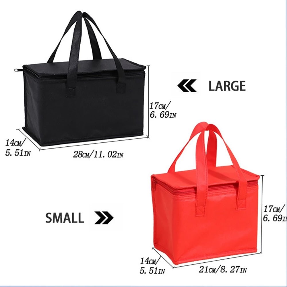 Draagbare lunch koeltas - Ideaal voor picknick - 2 kleuren - Bivakshop