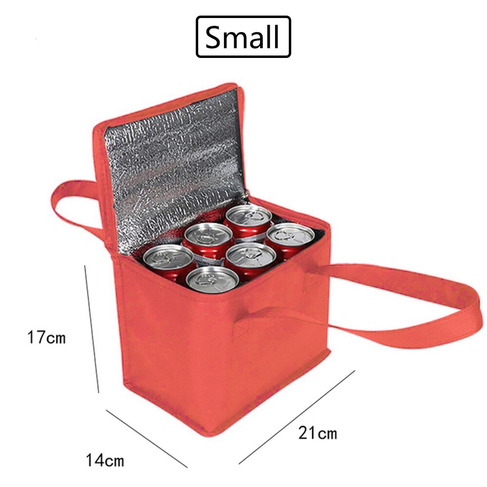 Draagbare lunch koeltas - Ideaal voor picknick - 2 kleuren - Bivakshop