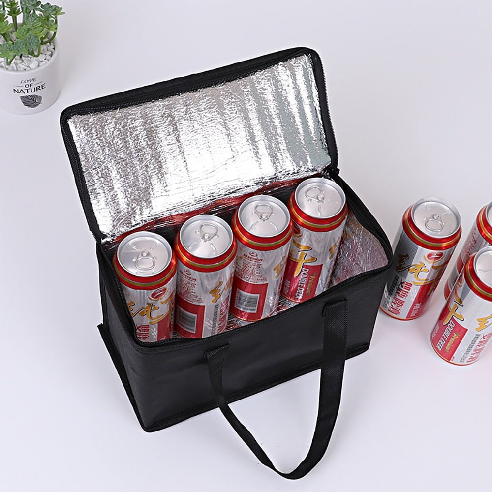 Draagbare lunch koeltas - Ideaal voor picknick - 2 kleuren - Bivakshop