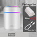 Draagbare USB Aroma diffuser 300ML - Aromatherapie - Geur Verdamper - Luchtbevochtiger met Sfeer en nachtlampje - Vernevelaar - Etherische Olie - Bivakshop