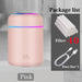 Draagbare USB Aroma diffuser 300ML - Aromatherapie - Geur Verdamper - Luchtbevochtiger met Sfeer en nachtlampje - Vernevelaar - Etherische Olie - Bivakshop