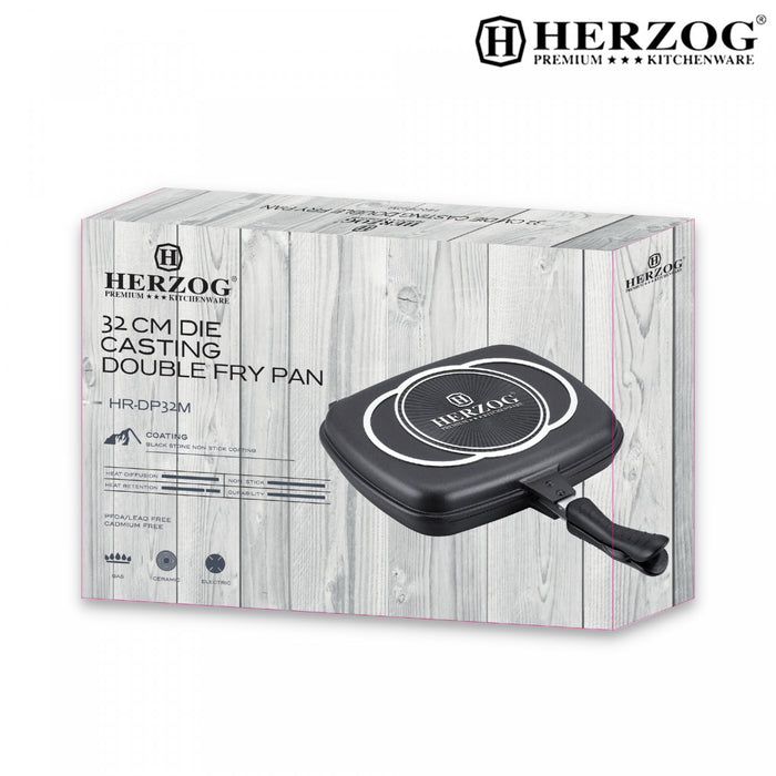 Dubbele braadpan - Herzog - Bivakshop