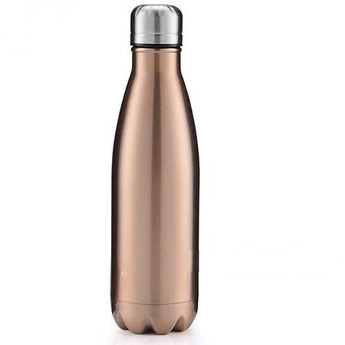 Dubbele wand Roestvrij staal Thermosfles - Waterfles - Voor warm en koud gebruik - Bivakshop