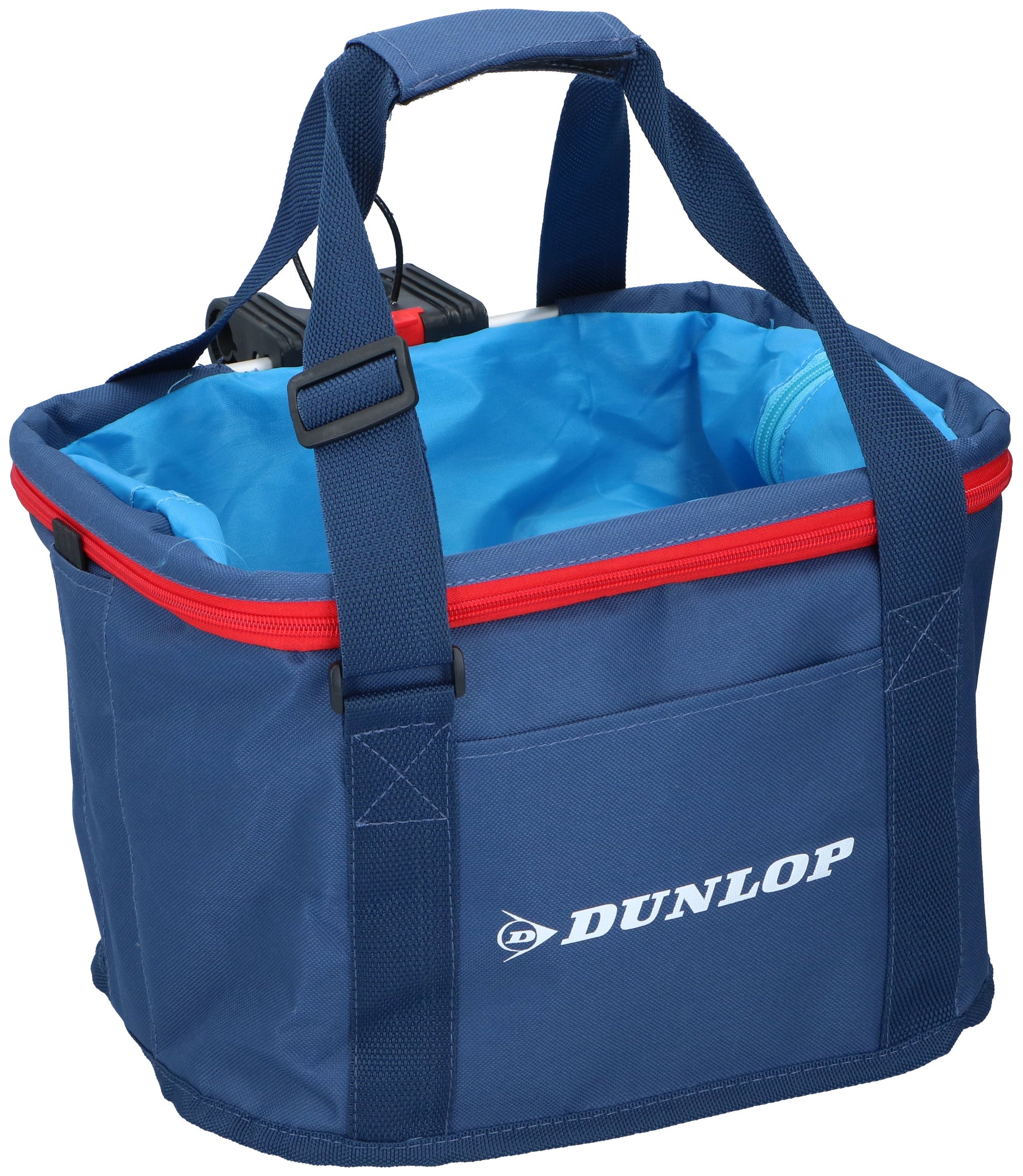 Dunlop 15 liter fietsmand tas met stuurbevestiging en draaggrepen - Bivakshop