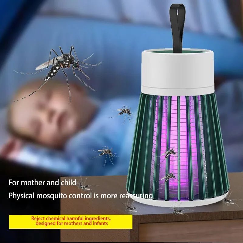 E-SMARTER elektrische schok muggenlamp - UV-licht, anti-muggenval, buitenverlichting - Bivakshop