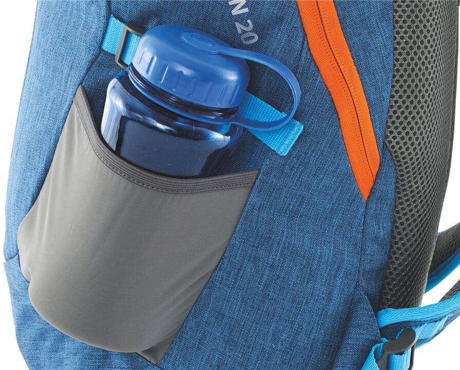 Easy Camp Companion 20 - Blauwe rugzak met praktische details - Bivakshop
