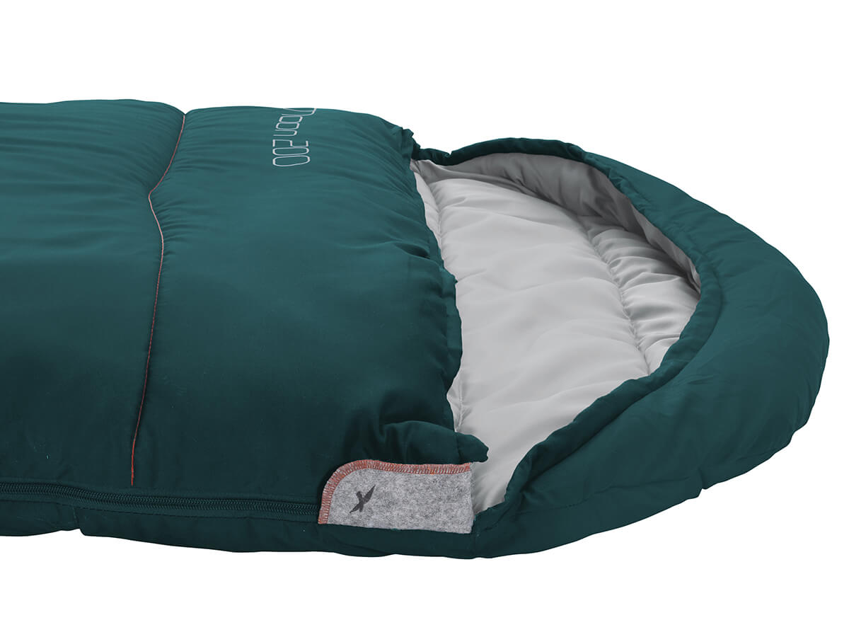 Easy camp moon 200 slaapzak - Comfortabele en isolerende slaapzak - Bivakshop