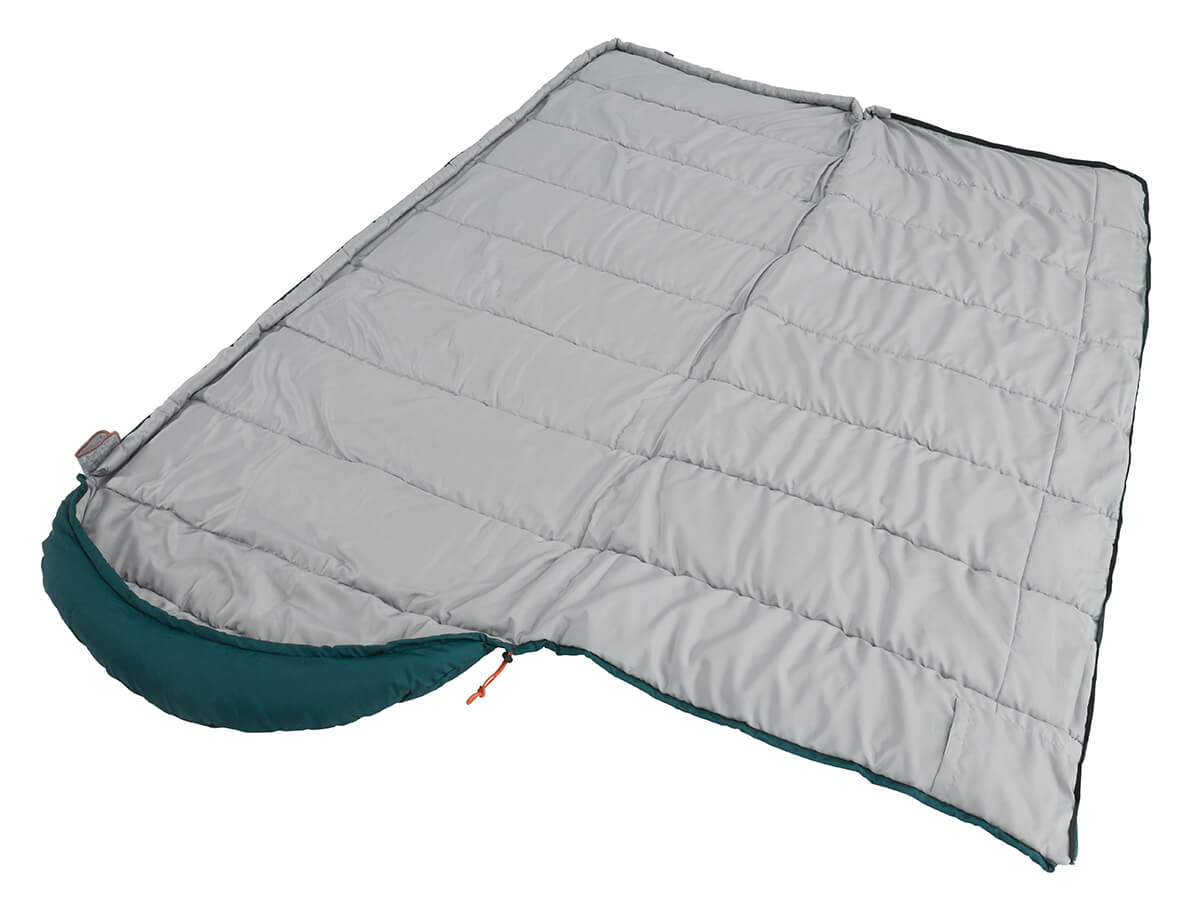 Easy camp moon 200 slaapzak - Comfortabele en isolerende slaapzak - Bivakshop