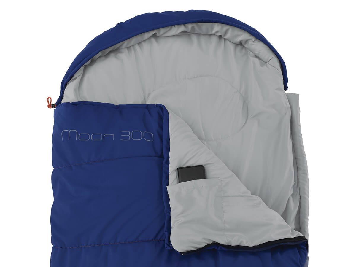 Easy camp moon 300 slaapzak - Comfortabel en warm voor 3-4 Seizoenen - Bivakshop