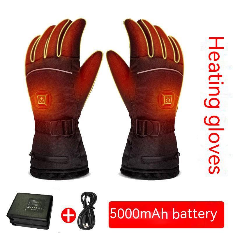Elektrisch Verwarmde Handschoenen - Thermisch - Waterdicht - Batterij Oplaadbaar - Winter - Bivakshop