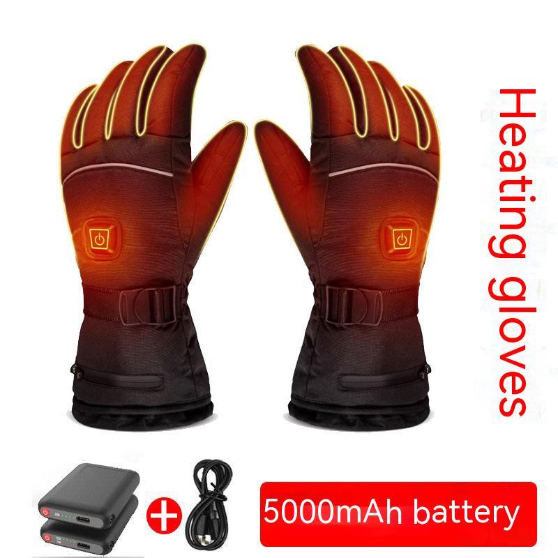 Elektrisch Verwarmde Handschoenen - Thermisch - Waterdicht - Batterij Oplaadbaar - Winter - Bivakshop