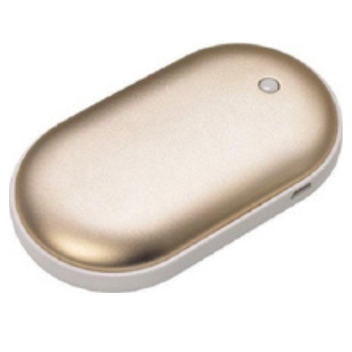 Elektrische USB handwarmer met 4000 mAh powerbank - Dubbelzijdige verwarming - Bivakshop