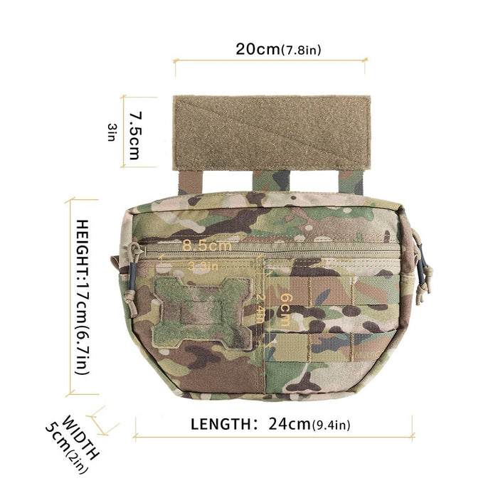 EXCELLENT ELITE SPANKER Tactische Molle Pouch EDC Pocket - Organizer Gereedschap - Utility Taille Tas - Bivakshop