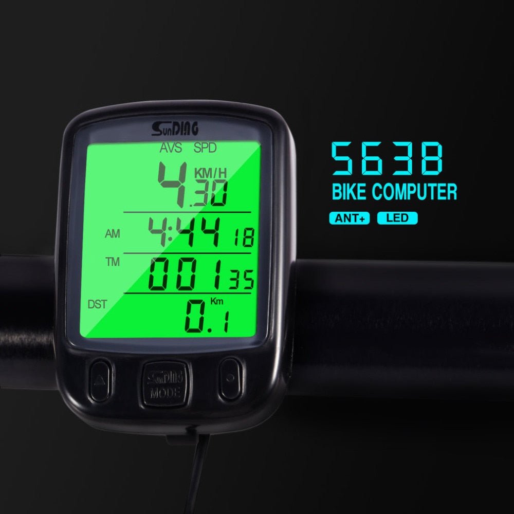 Fietscomputer - Waterdichte SD 563A fietscomputer - Bivakshop
