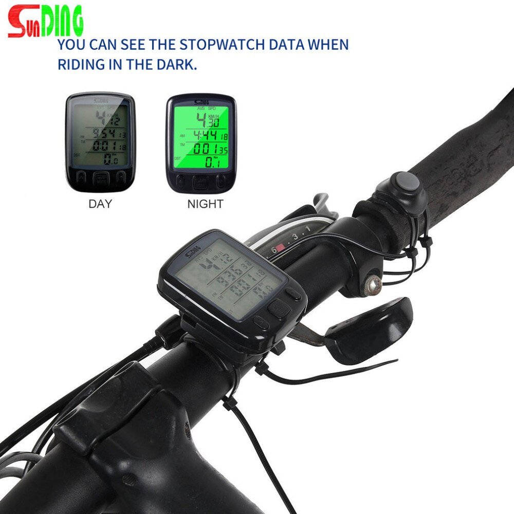 Fietscomputer - Waterdichte SD 563A fietscomputer - Bivakshop