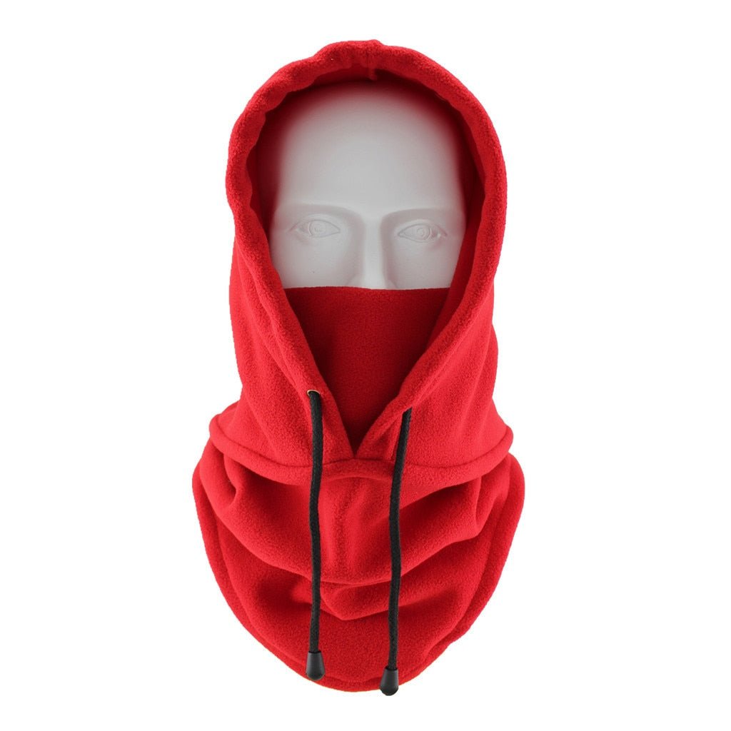 Fietsmuts winddicht - Bivakmuts - Gewatteerd Kap Masker - Pluche - Muts fiets - Bivakshop